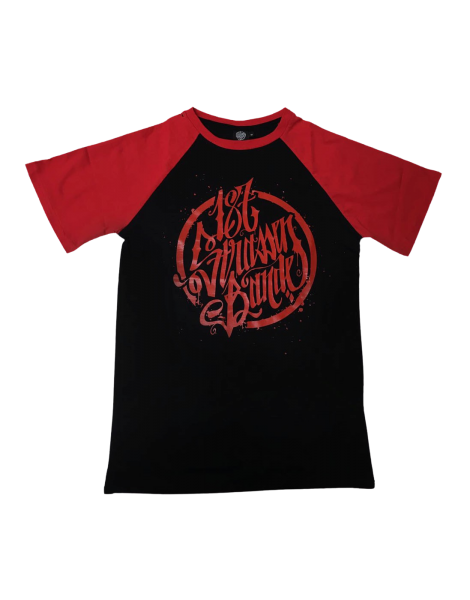 T-Shirt - 187 Strassenbande Reglan Black/Red