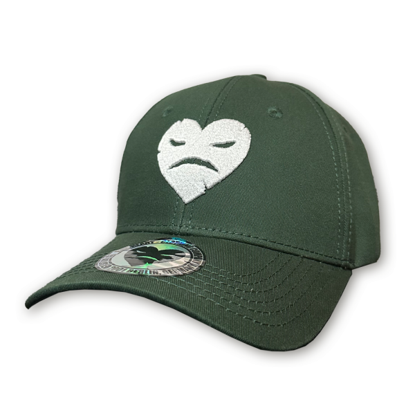 Evil Heart Basic Green/White Basecap