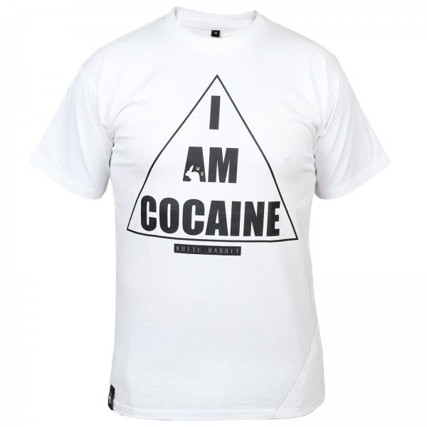 White Rabbit I am Cocaine Shirt